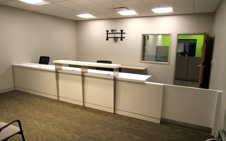 ID Center Reception Desk