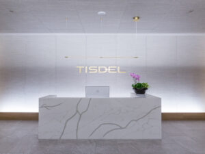 reception area at Tisdel Distributing Showroom