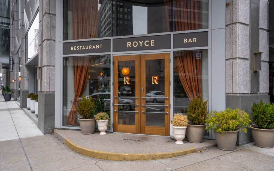 Exterior of Royce Restaurant
