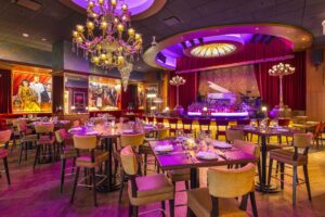 interior of Jeff Ruby's steakhouse